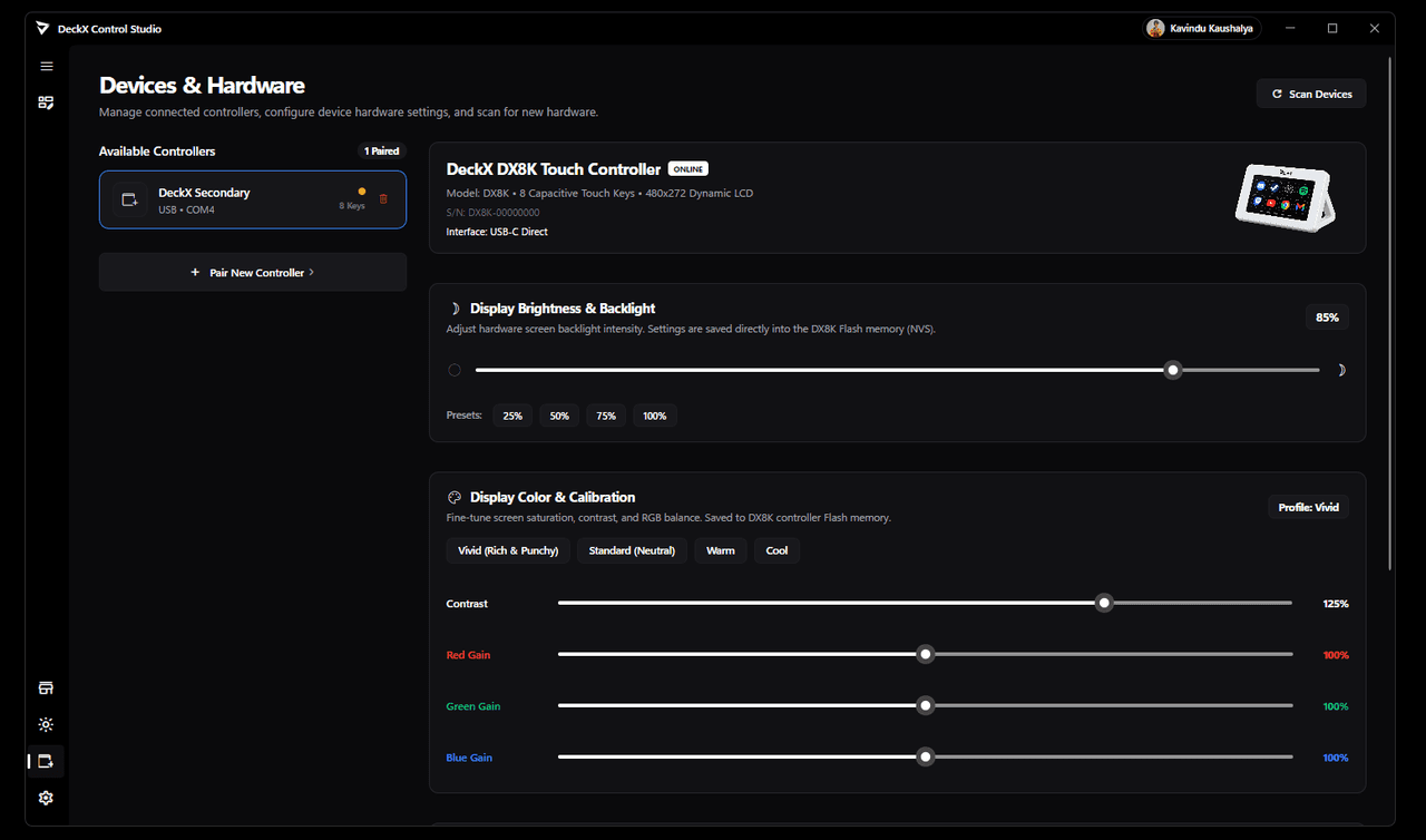 DeckX Control Studio: screenshot 3 of 4