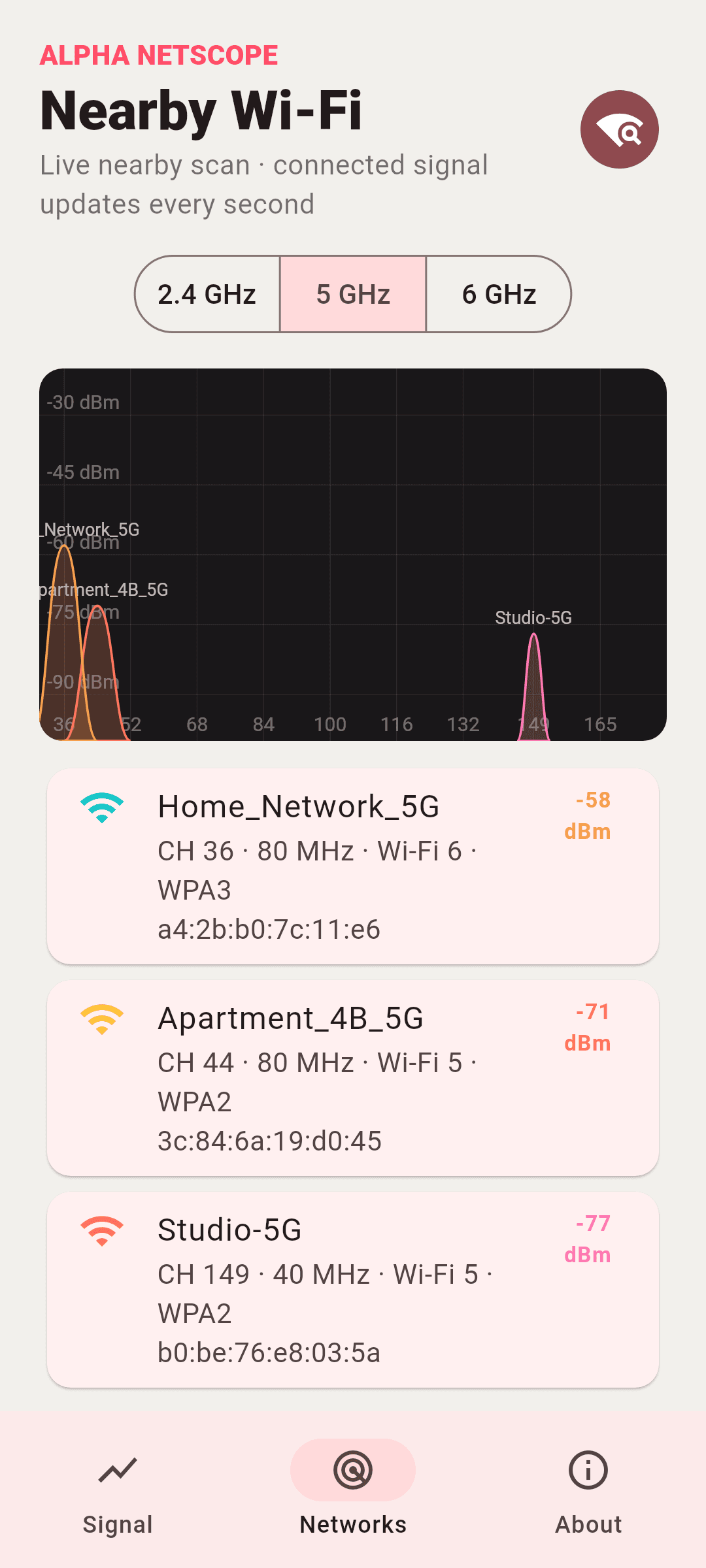 Alpha NetScope: screenshot 3 of 4