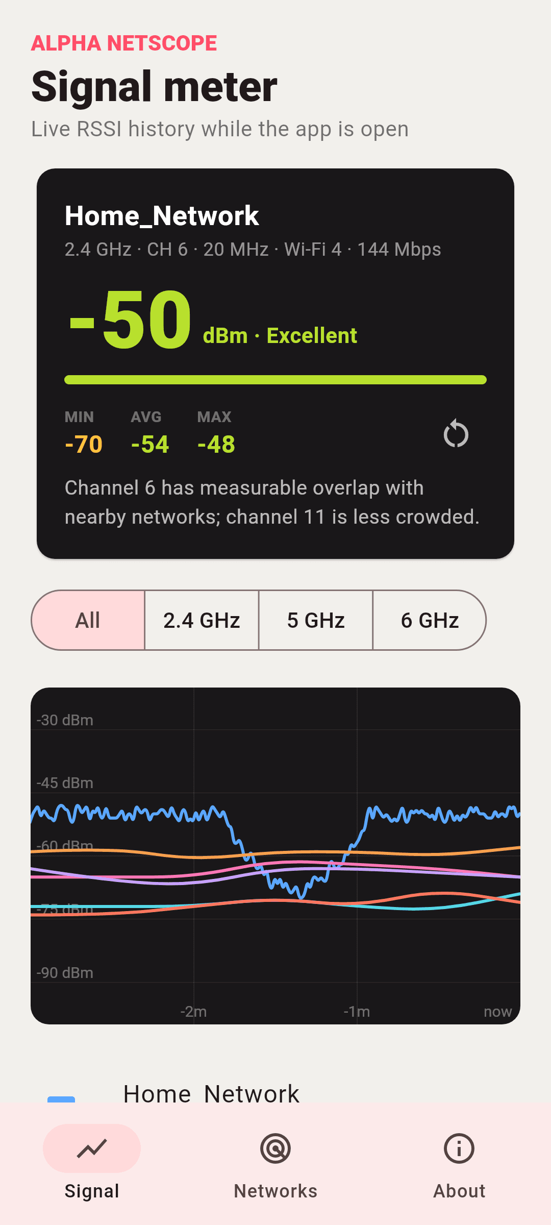 Alpha NetScope: screenshot 1 of 4