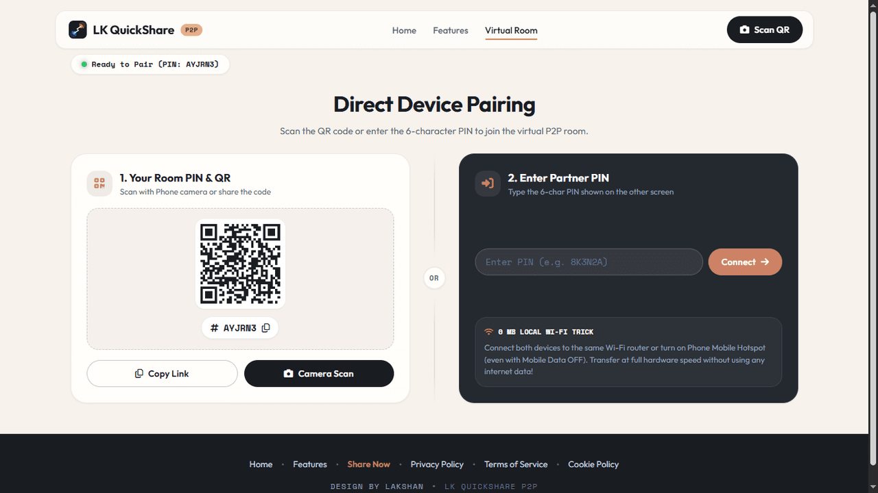 LK QuickShare: screenshot 3 of 5