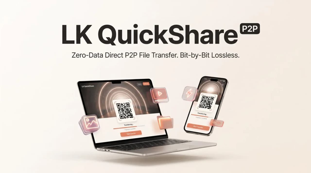 LK QuickShare: screenshot 1 of 5