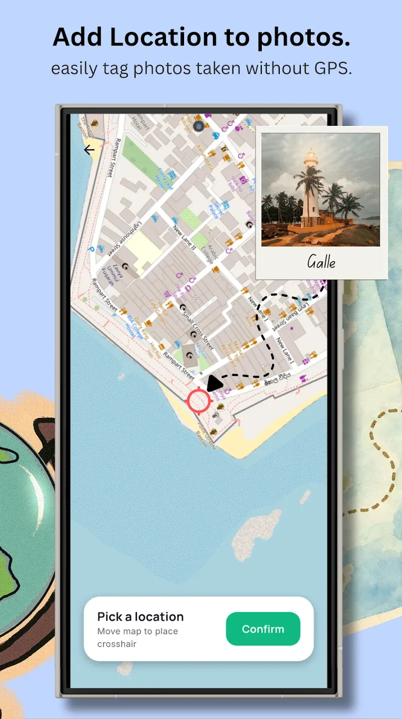 GeoFrame - Photo Location Map: screenshot 2 of 5