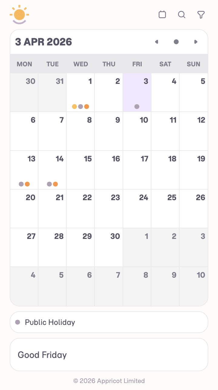 Days: screenshot 1 of 2