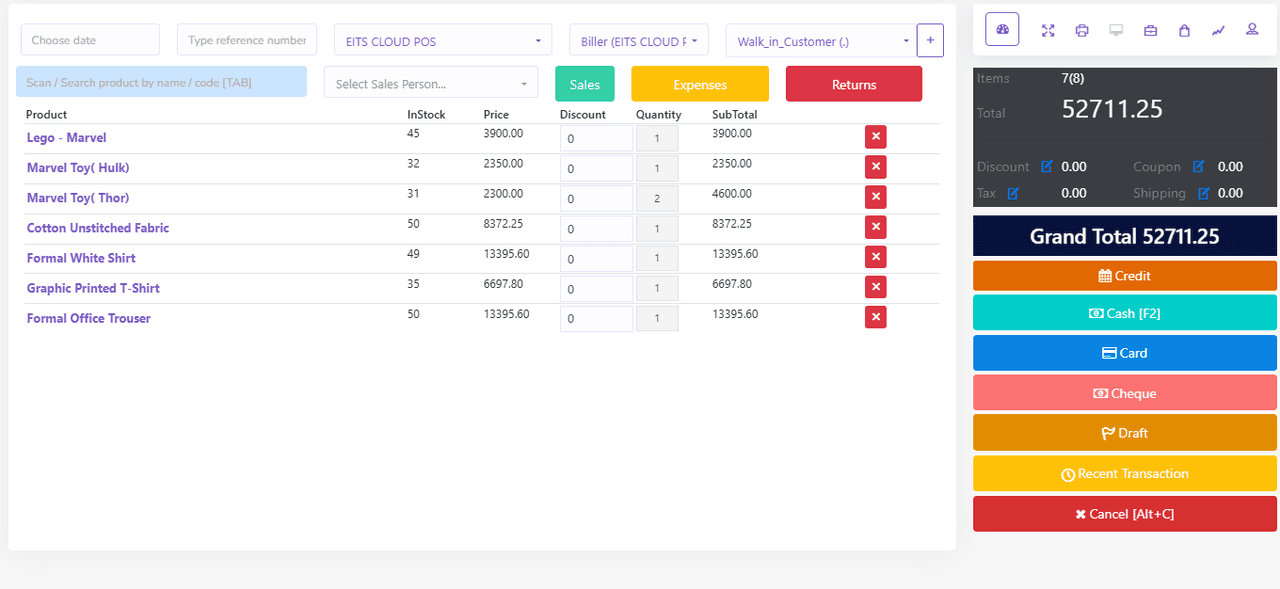 Eits Cloud POS - ERP: screenshot 2 of 2