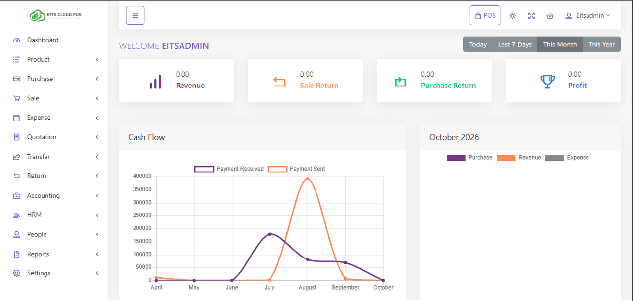 Eits Cloud POS - ERP: screenshot 1 of 2