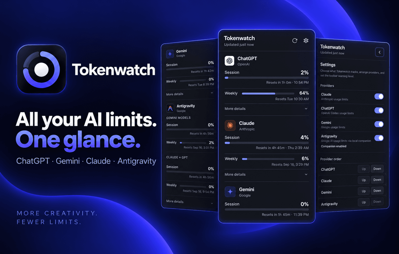 Tokenwatch: screenshot 1 of 2